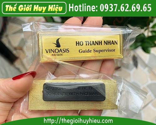 BẢNG TÊN ĐEO ÁO VINHOME