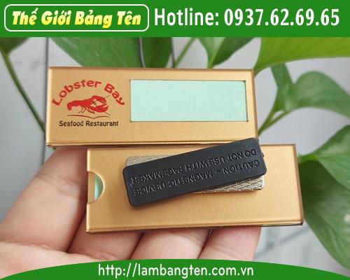 BẢNG TÊN MICA MÀU ĐỒNG Đ01