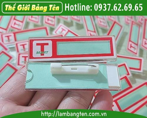 BẢNG TÊN ĐEO ÁO MICA