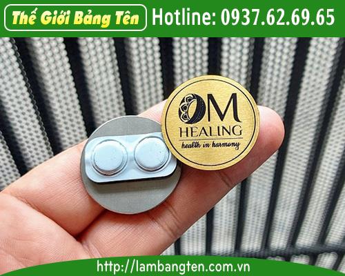 HUY HIỆU ĐEO ÁO INOX