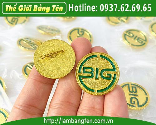 LOGO ĐEO ÁO DẬP NỔI CAO CẤP